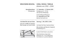 Ausstellungen 2005 K Keuchl Einladung