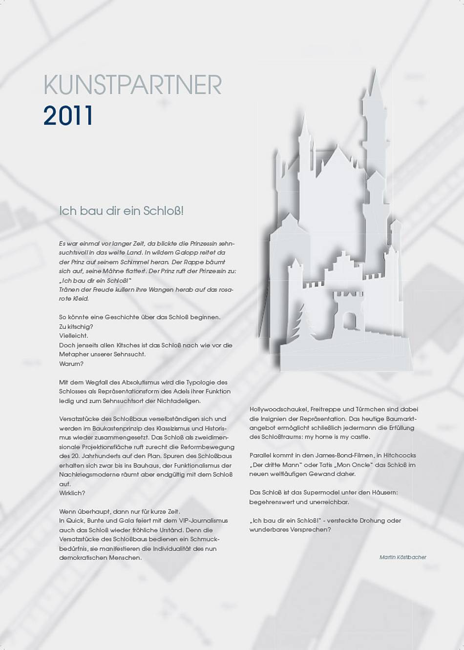 Kunstpartner Kalender 2011 B