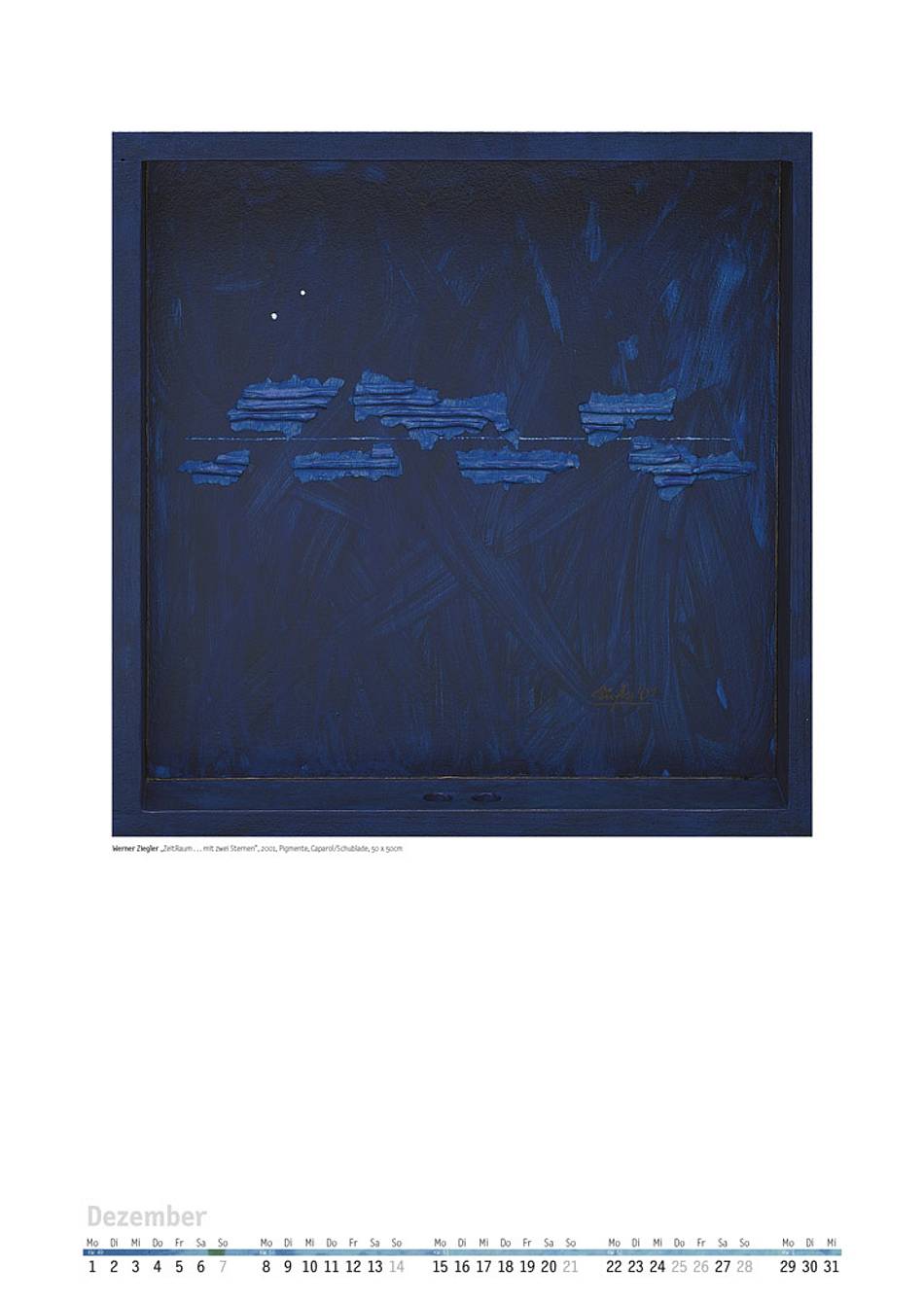 Kunstpartner Kalender 2003 Seite M