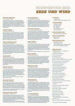 Kunstpartner Kalender 2016 O